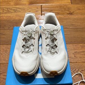 Hoka Cream Running Shoes